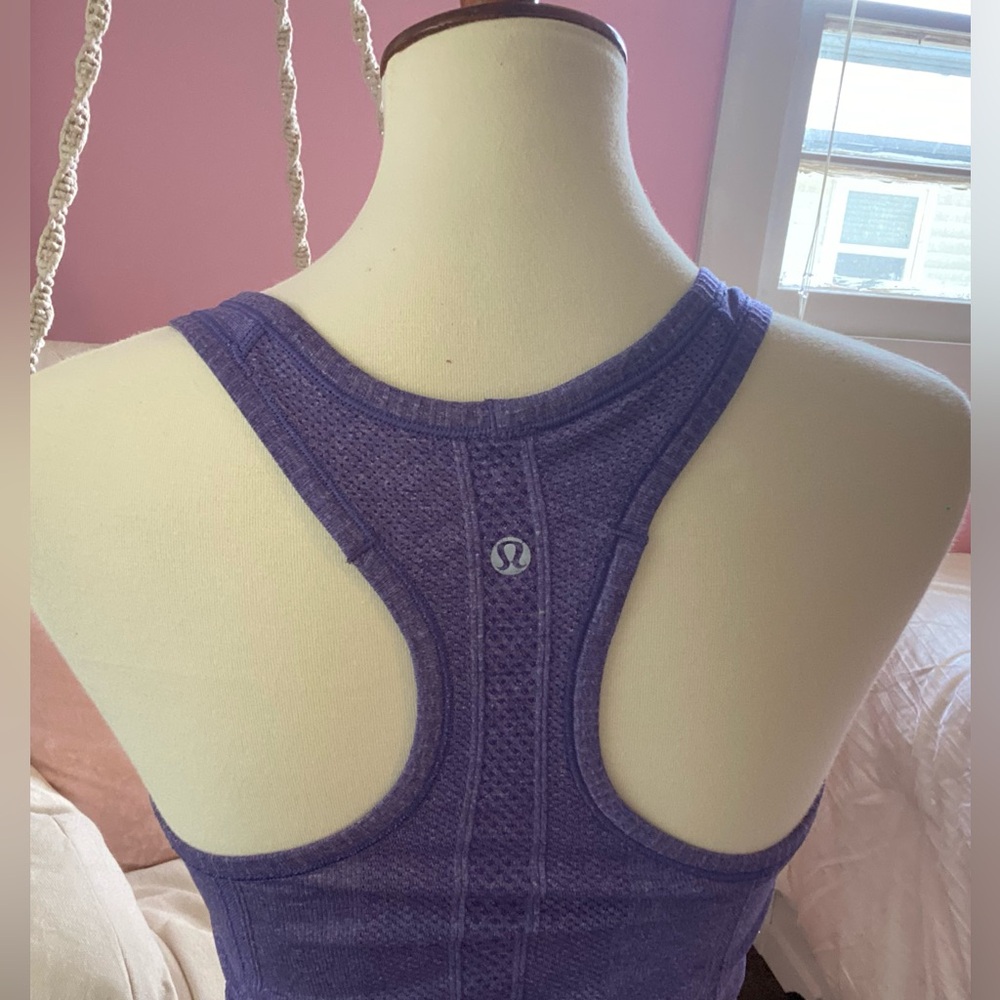 Purple Lululemon tank top